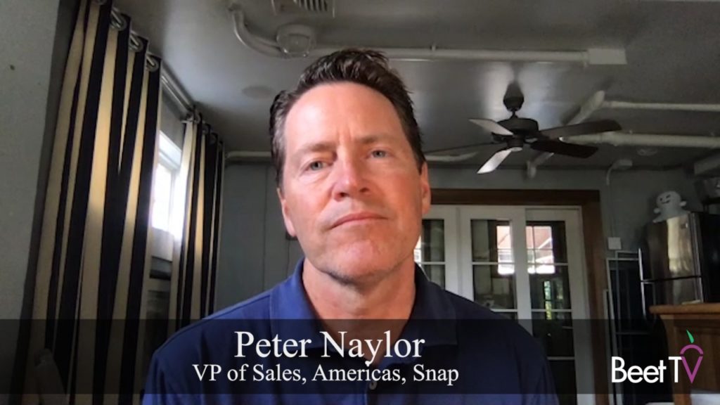 Video, Augmented Reality Are Key to Engaging Gen Z: Snap’s Peter Naylor