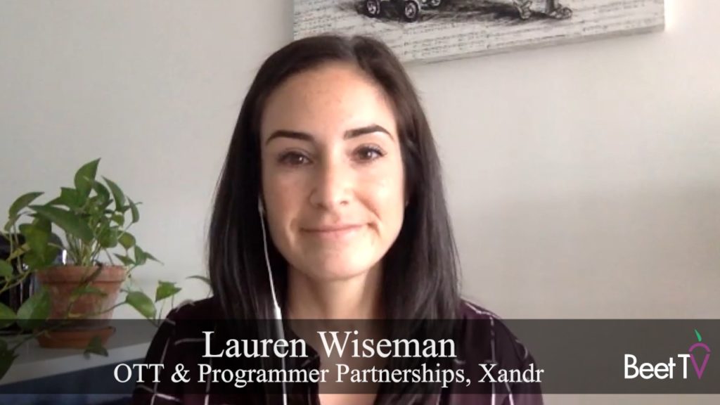 CTV Ads At ‘Inflection Point’ Thanks To Ad-Tech Upgrades: Xandr’s Wiseman