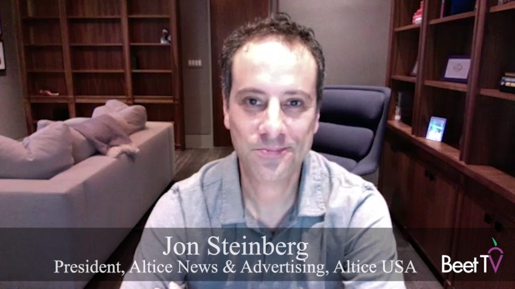Advertisers Want Mix of Traditional Spots, Branded Content: Altice’s Jon Steinberg