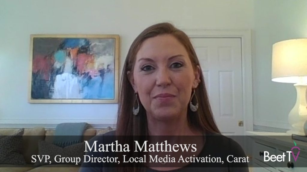 Local TV Shines As Viewers Seek Pandemic News: Carat’s Martha Matthews