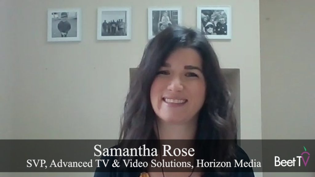 National Addressable Enablement & Back-On-Track Outcomes Excite Horizon Media’s Rose