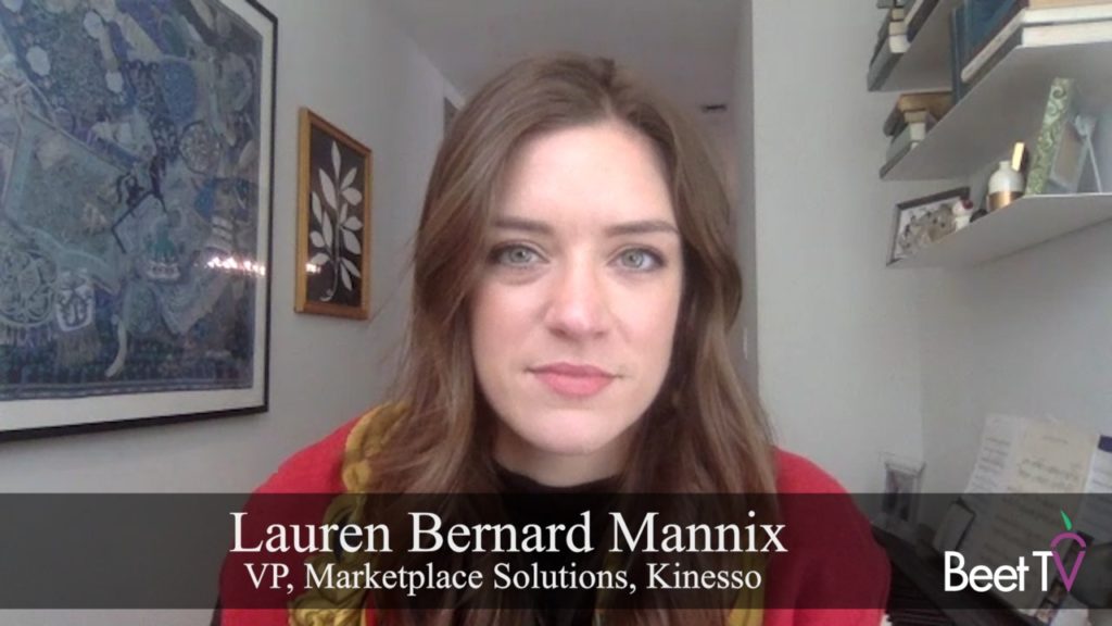 Data-Driven Buying of Linear TV Drives Efficiencies: Kinesso’s Lauren Bernard Mannix