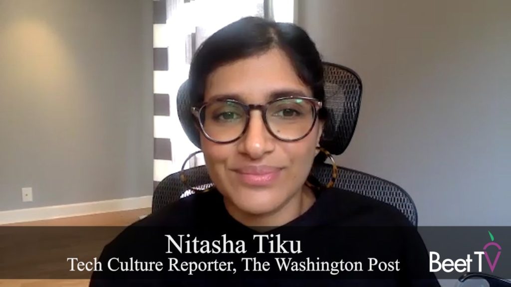Facebook  is the Popular Platform for the Right: Its Engagement Algorithms Harness Discontent, The Washington Post’s Nitasha Tiku