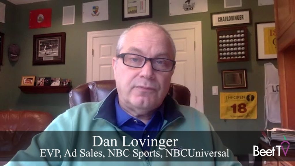 ‘People Need Sports the Most’: NBC’s Dan Lovinger