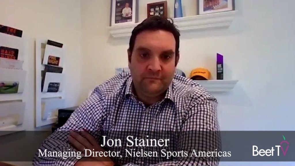 Sports Sponsors Can Thrive in Hybrid Media World: Nielsen’s Jon Stainer