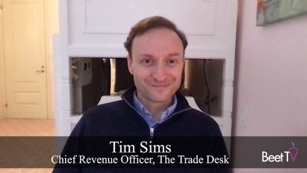 CTV Has Crossed The Linear Frontier: Trade Desk’s Sims