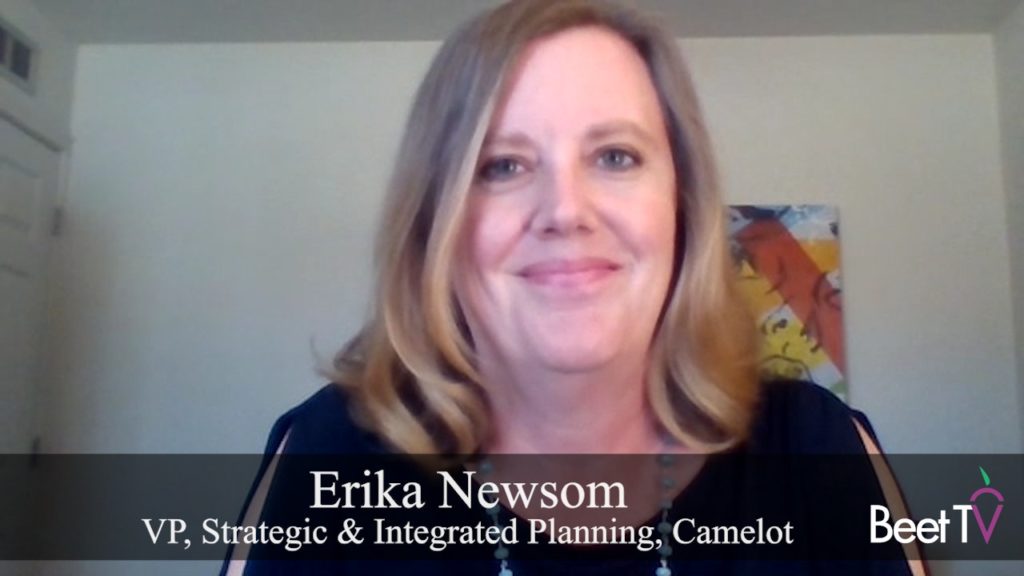 AVOD Is ‘Huge Piece’ of TV/Video Mix for Advertisers: Camelot’s Erika Newsom
