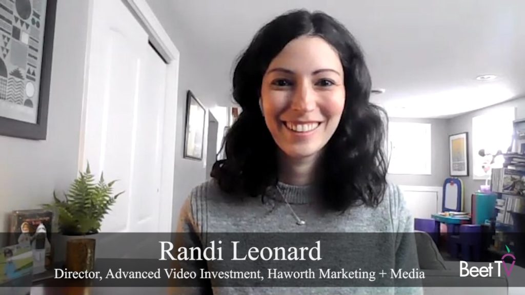 AVOD Offers Data-Driven Ad Targeting to Brands: Haworth’s Randi Leonard