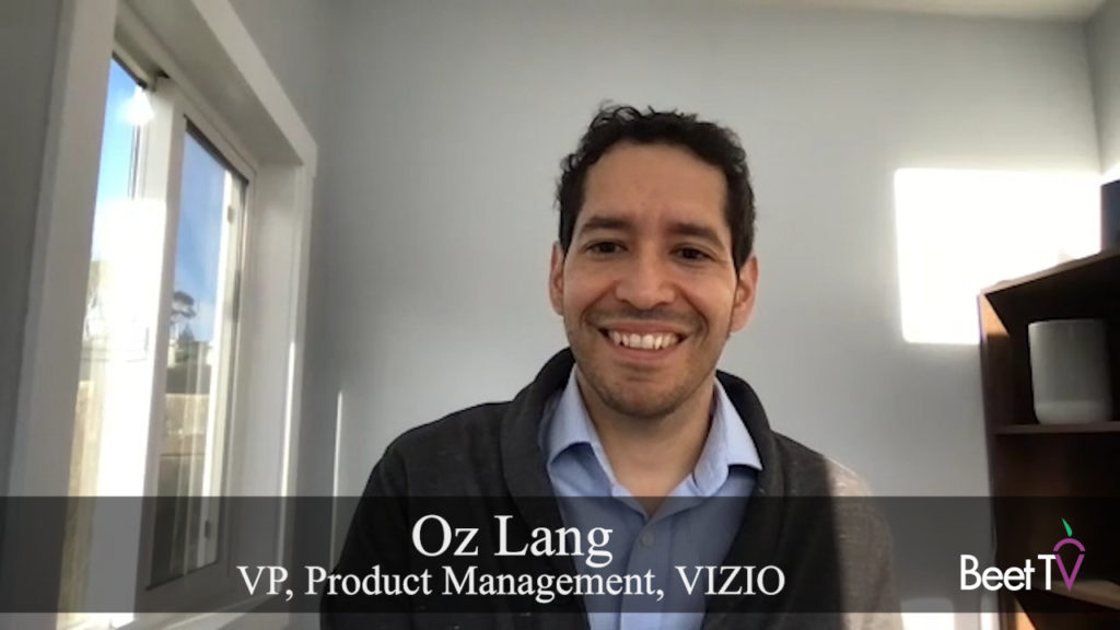 Vizio’s TransUnion Data Deal Supports Ad-Frequency Control: Oz Lang