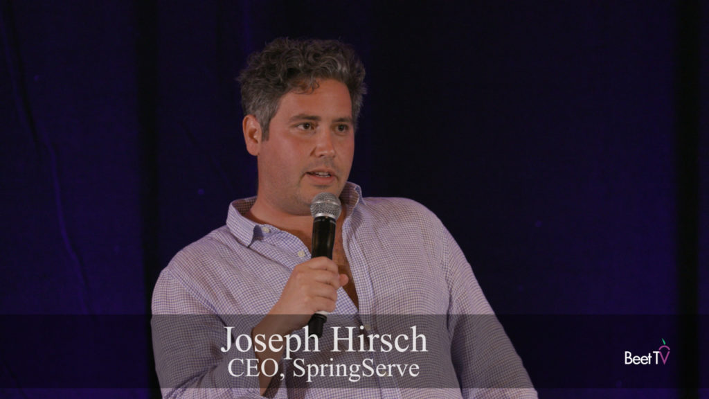 Balancing Enablement & Standards: SpringServe’s Hirsch on CTV Commodization