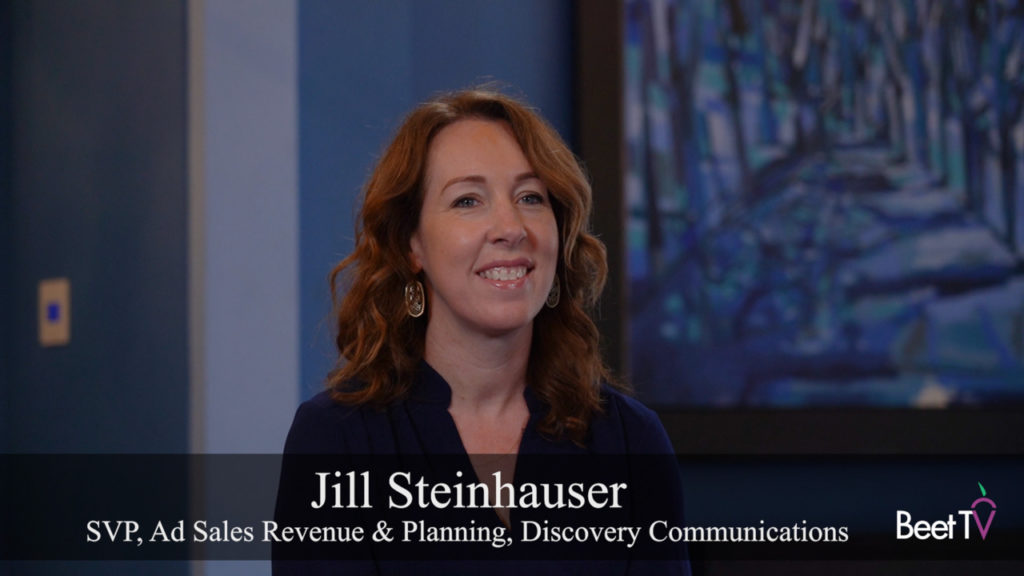 Data and Automation Drive Conversations with Media Buyers: Discovery’s Jill Steinhauser
