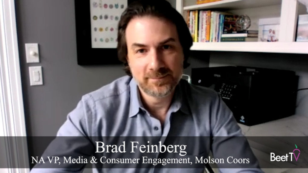 First-Party Data, Media Context & Ad Creative Have Key Roles in Cookie-Less Future: Molson Coors’s Brad Feinberg