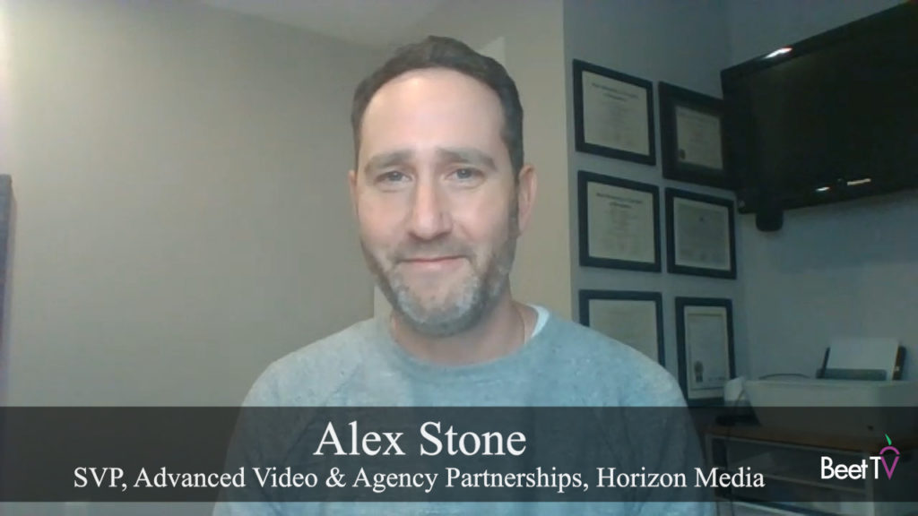 TV Ad Metrics Have More Room to Branch Out: Horizon Media’s Alex Stone