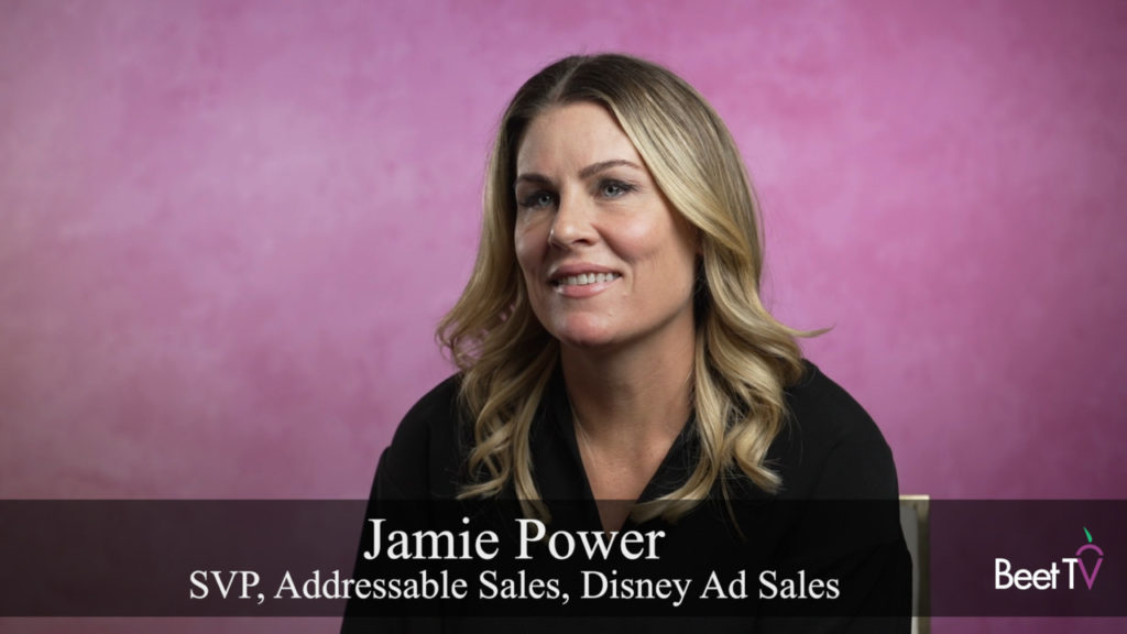 Addressable Television Harnesses Data for Efficient Audience Reach: Disney’s Jamie Power