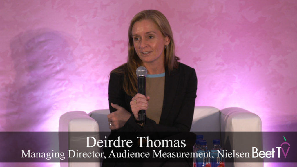 Audience Metrics Must Be Comparable Across Platforms: Nielsen’s Deirdre Thomas