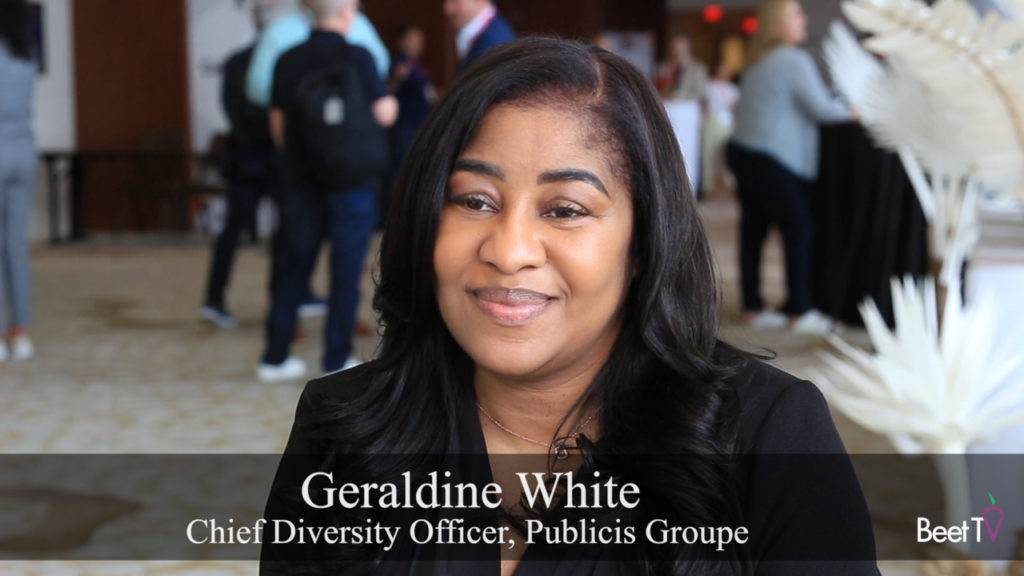 Must Try Harder: Publicis’ Geraldine White Sees Low Marks on Diversity