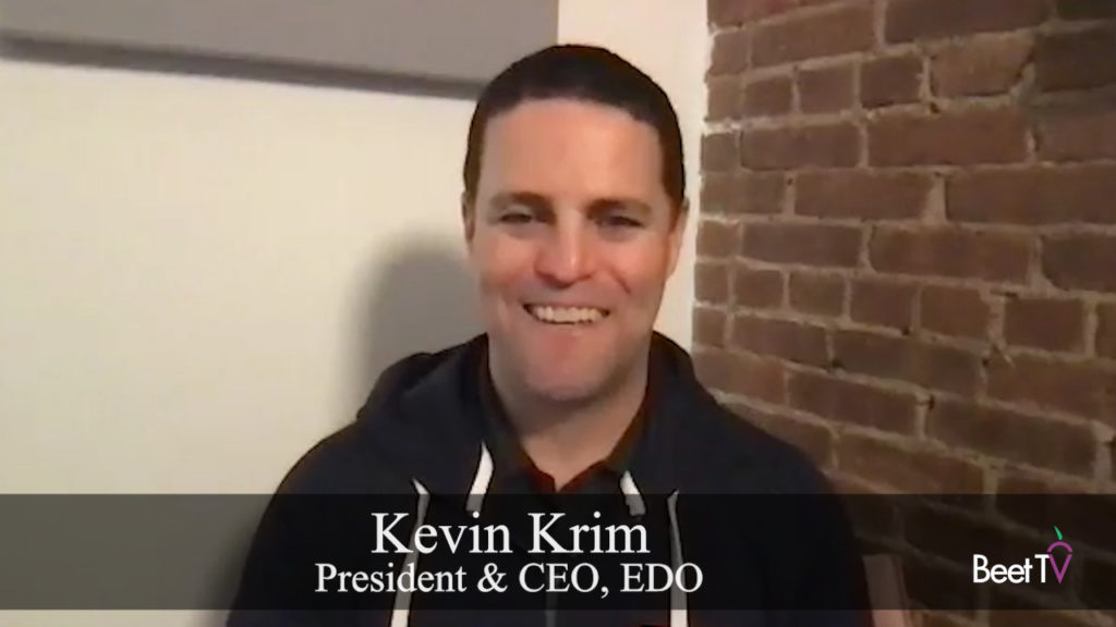 Disney Advertising Teams With EDO on Measuring Ad Outcomes: EDO’s Kevin Krim