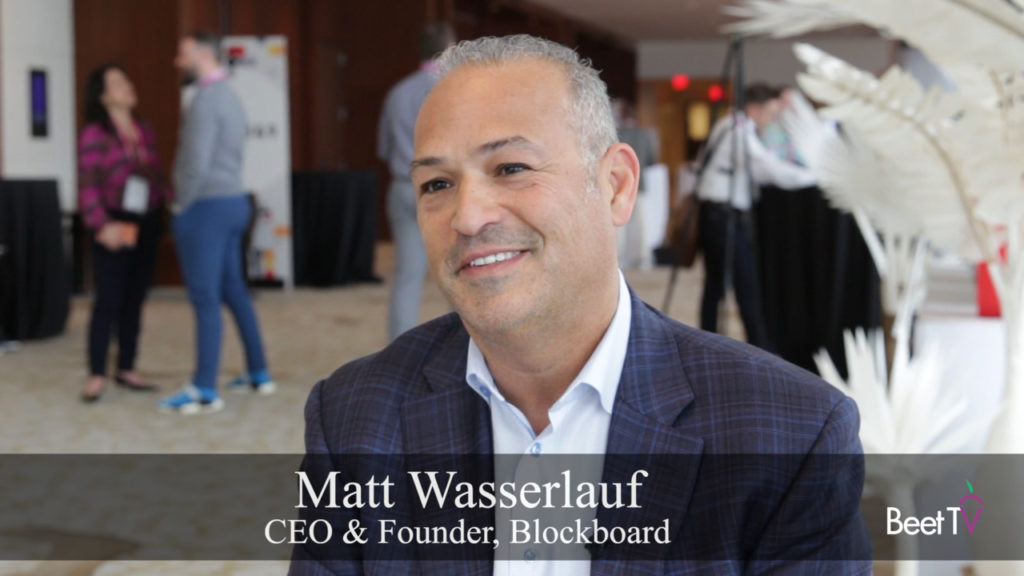 Too Much Ad-Tech Robs Video Of Billions: Blockboard’s Wasserlauf