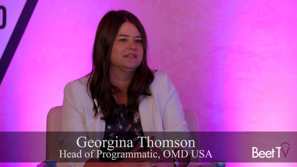 Brands Want More Transparency in Automated TV Ad Buying: OMD’s Georgina Thomson Chats With Joanna O’Connell