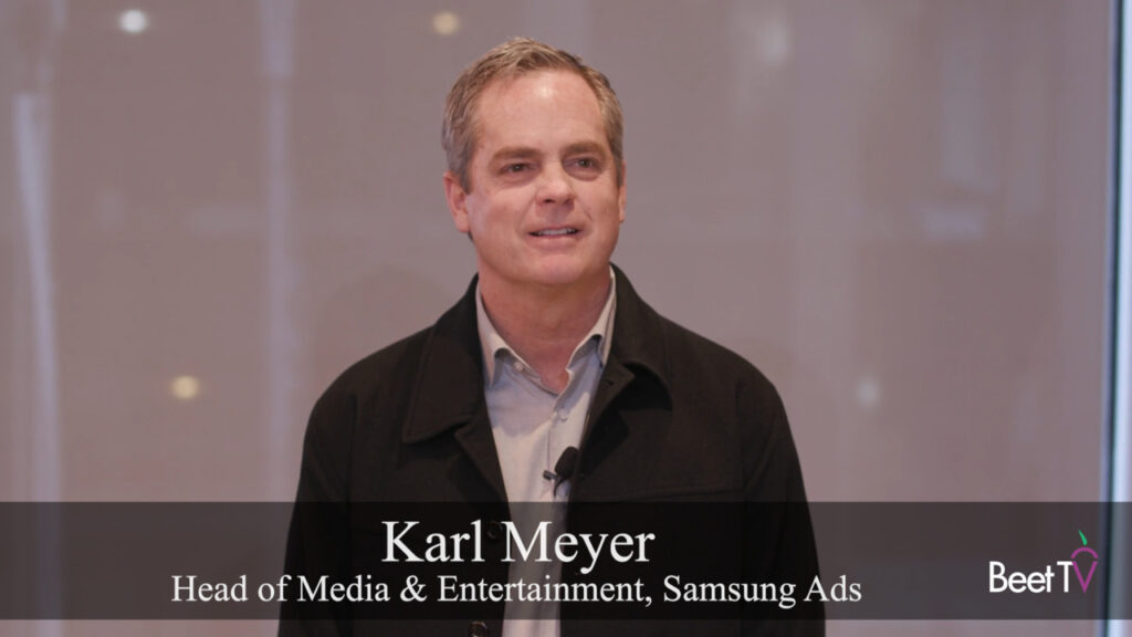 Samsung Believes Its TVs Are The Next Gaming Big Platform: Samsung Ads’ Karl Meyer