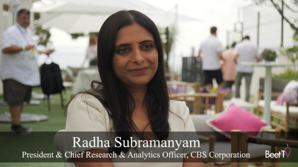 Don’t Forget TV Households That Are Undercounted: CBS’s Radha Subramanyam