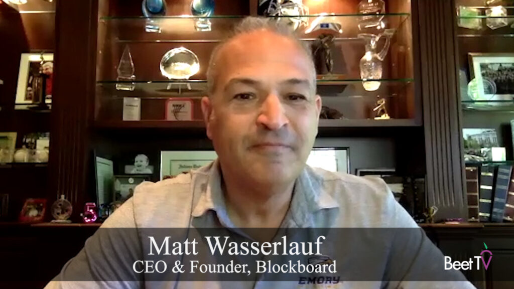 Blockboard’s Wasserlauf: CTV Should Learn from Web Video’s Mistakes