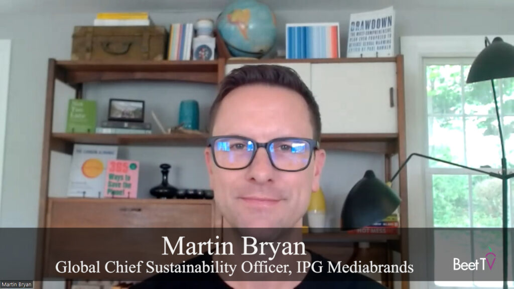 Sustainability Isn’t the Enemy of Advertising Strategies: UM’s Martin Bryan