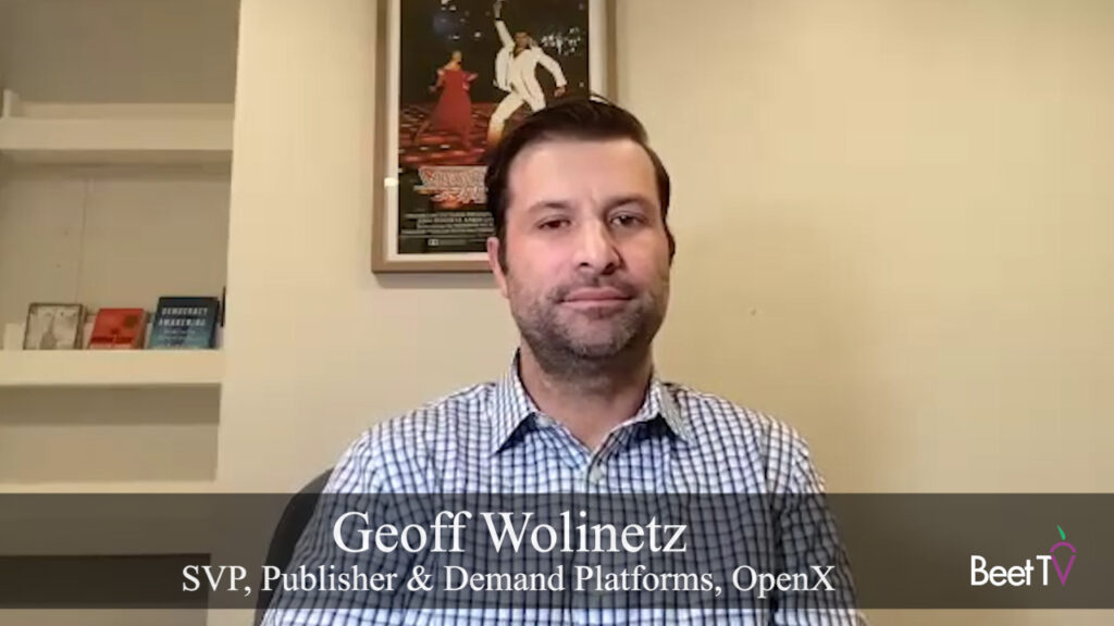 Beet Retreat Preview with OpenX’s Geoff Wolinetz: CTV’s Future Is in Programmatic Ads