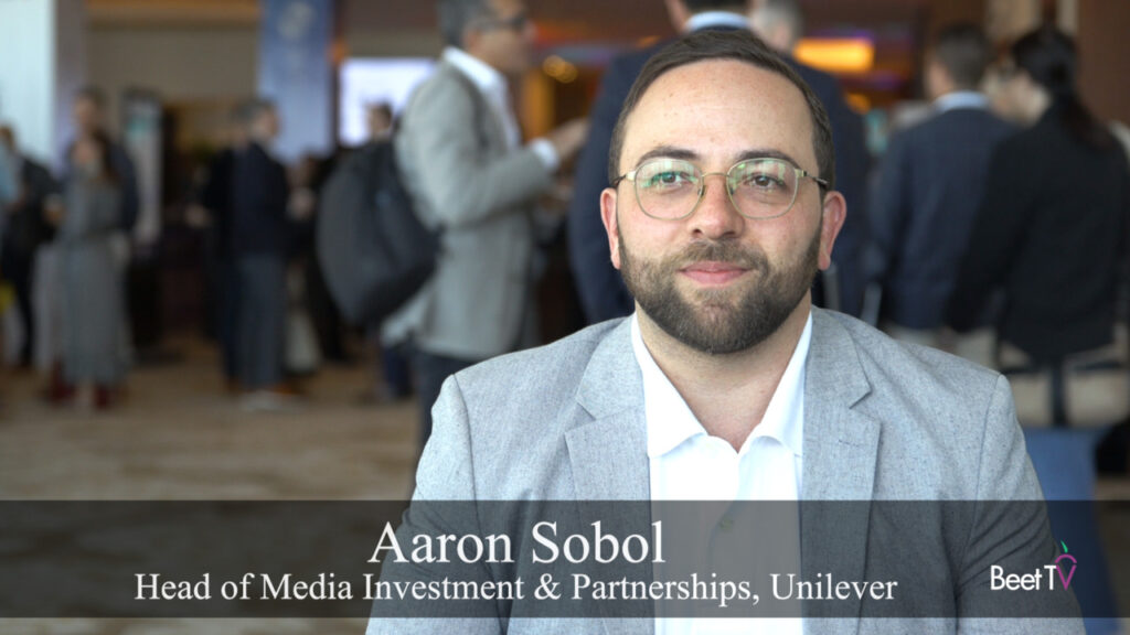 Unilever’s Sobol Switches On To AI-Driven TV Ads, Shoppable TV