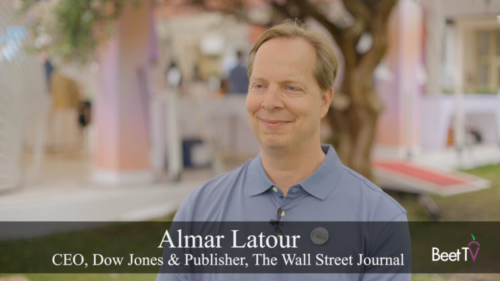 Dow Jones Embraces AI Amidst Surging Demand for Reliable News: CEO Latour