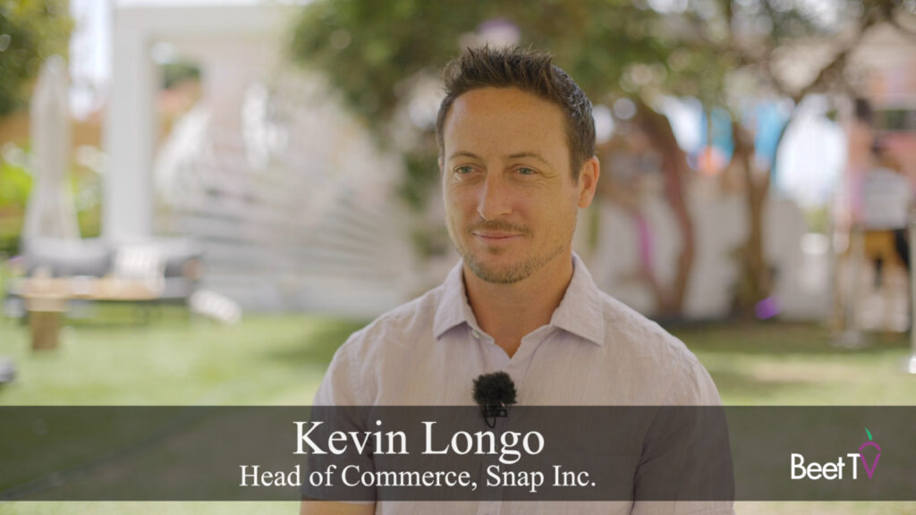 Augmented Reality Helps to Differentiate Retail Media: Snap’s Kevin Longo