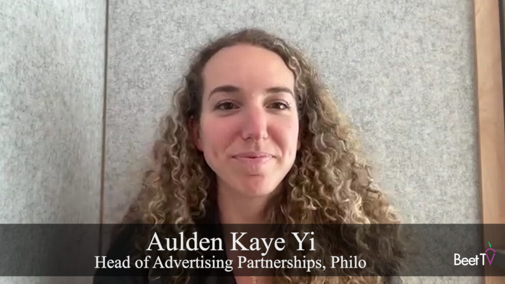 Philo Grows on Expanding Content, High-Signal Advertising: Aulden Kaye Yi