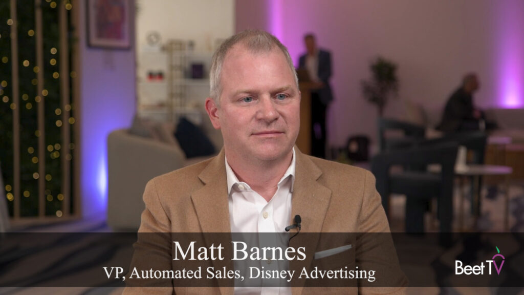 Disney’s Barnes Sees Programmatic Dominating Advertising