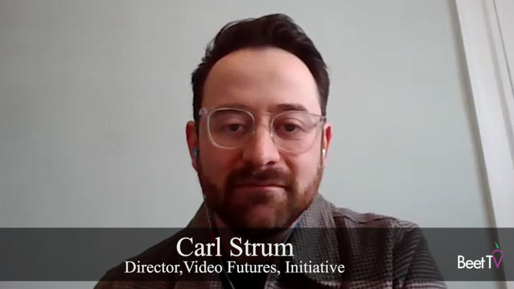 Smarter Contextual Targeting is Driving CTV Ad Innovation: Initiative’s Carl Strum