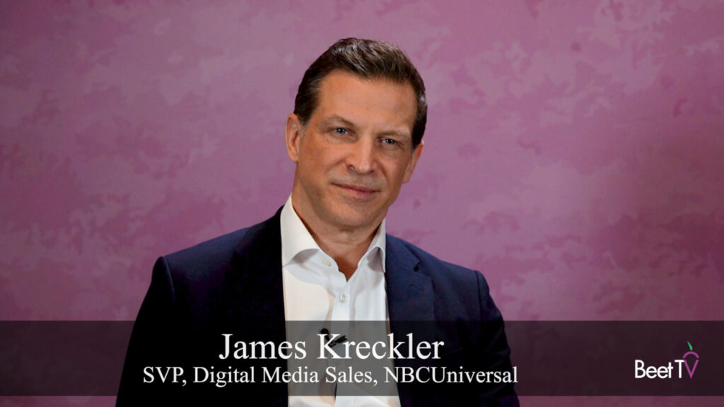 NBCUniversal’s James Kreckler on Redefining Live-Event Ads With Content, Tech and Peacock’s Pods