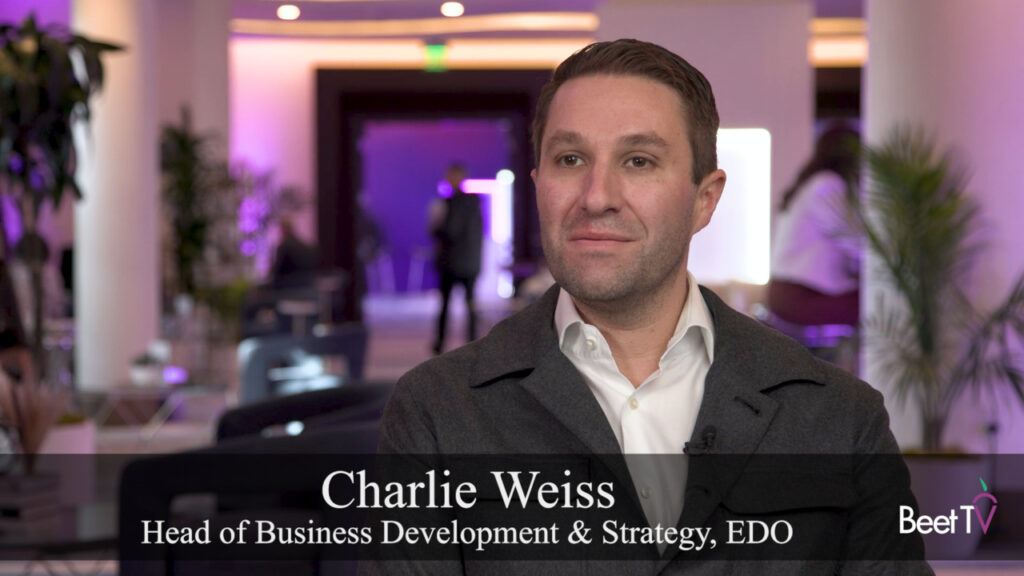 Behavioral Data Holds Key to Unlocking CTV’s True Potential, EDO’s Weiss Says