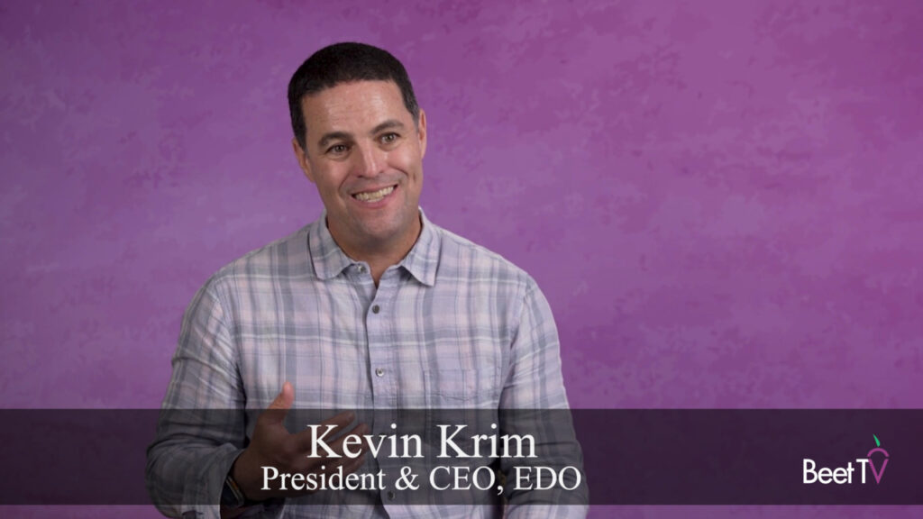 TV Measurement Needs Maslow’s Hierarchy, More AI, Fewer Dashboard Hostages: EDO CEO Kevin Krim